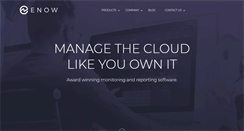 Desktop Screenshot of enowsoftware.com